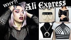 I SPENT OVER $100 AT ALIEXPRESS | Goth Aliexpress Haul :D