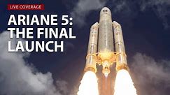 Watch live as the final Ariane 5 rocket launches