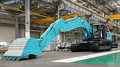 Kobelco Excavators Production In Japan - Factory Tour