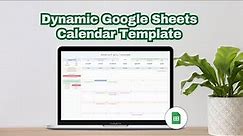 Make Your Own Dynamic Calendar In Google Sheets: Step-by-Step Tutorial