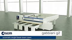 Gabbiani g2 - Automatic single blade beam saws