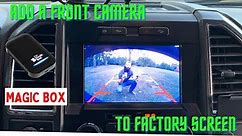 How To Add A Front Camera To Your Factory Screen (CAR PLAY / MAGIC BOX)