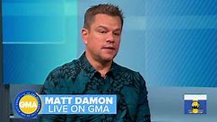 Matt Damon talks about new film 'Stillwater'