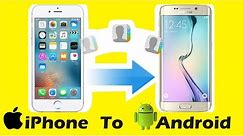 How to Transfer Contacts from apple iPhone to Android phone || icloud to gmail contacts || in hindi