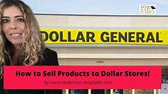 Dollar Store Suppliers - How to Become One of the Dollar Store Suppliers!