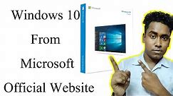 How To Download Windows 10 From Microsoft Official Website | Legally