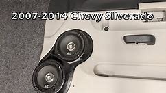 2007-2014 Silverado Dual 6.5" Speaker Pod installation