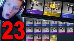 CS:GO Case Opening - Part 23 - UNBOXING A KNIFE! (CounterStrike: Global Offensive)