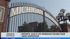 Fans react to coach Jim Harbaugh reportedly facing 4-game suspension for breaking NCAA rules