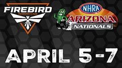 LAST CHANCE to experience the THRILL! NHRA Arizona Nationals starts TODAY! (April 5th) The clock is ticking! Don't miss your chance to witness the electrifying world of NHRA drag racing at the Arizona Nationals happening TODAY through Sunday, April 7th at Firebird Motorsports Park! This is adrenaline at its finest! But HURRY, tickets are SELLING OUT FAST! Don't miss out on this epic weekend for the whole family - Kids 12 and Under are FREE (General Admission)! Secure your spot NOW before it's to