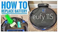 How To Replace / Fix Battery Eufy RoboVac 11S Robot Vacuum