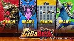 GigaBash - All Characters & Colors + Final Boss (Rawa, Zyva, & Kongkrete) *Updated*