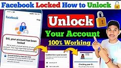 📣 Your Account has been Locked Facebook | How to Unlock Facebook Account | Unlock Facebook Profile