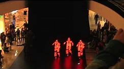 Amazing Light Show Dance Flashmob in Mall