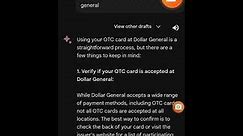 How To Use Otc Card At Dollar General