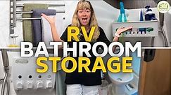 RV Bathroom Organization Made Easy: Our Best Storage Tips and Ideas