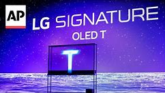 LG unveils ‘world’s first’ wireless transparent OLED TV at CES 2024