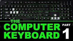 The Computer Keyboard - Part 1 - Computer Keyboard Lessons For Beginners