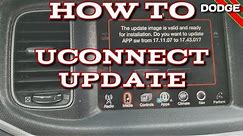 How to USB Update Dodge Uconnect 8.4 in my Charger R/T