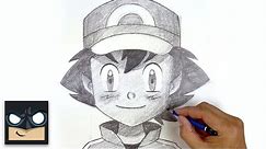 How To Draw Ash Ketchum | Pokemon | Sketch Sunday Tutorial