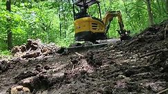 New Sany 26u excavator digging culvert