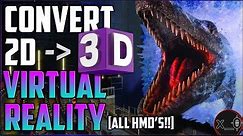 CONVERT 2D MOVIES TO 3D (SBS) VIRTUAL REALITY [FREE!!] | Oculus Rift, GO, Vive, GearVR, Cardboard