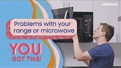 How to fix range and microwave problems | Samsung US