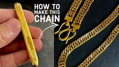 How 24K Gold Chain is Made _ Gold Chain Necklace Making