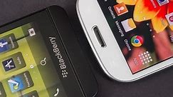 BlackBerry Z10 vs Samsung Galaxy S III