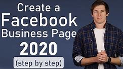 2020 Facebook Business Page Tutorial (For Beginners) Step by step