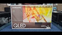 Samsung 2020 Q95T 4K TV Unboxing, Setup and 4K Demo Videos 55Q95T