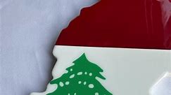 Lebanon map resin#resin #lebanon #amazing