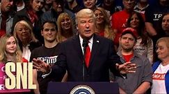 ‘SNL’: Alec Baldwin’s Trump Rally Welcomes Return Of Darrell Hammond As Clinton