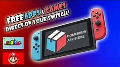 Get FREE Apps + Games on your Switch! (Homebrew Appstore Guide 2023)