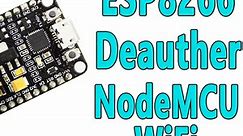 NodeMCU ESP8266 - WiFi Deauther With ESP8266 (NodeMCU WiFi Deauther )