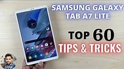 Samsung Galaxy Tab A7 Lite : Top 60 Tips & Tricks