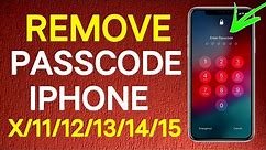 Remove iPhone Passcode X/11/12/13/14/15 iF Forgot Password Without Comouter (2024)