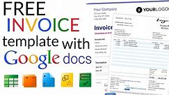 Free Invoice Template - How To Create an Invoice Using Google Docs Invoice Template