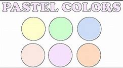 Making & Mixing Pastel Colors {The Basics of Color Mixing, Episode 9}