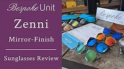 Zenni Mirror Sunglasses - Overview Of All 8 Finish Colors