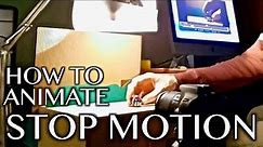 How To Animate Stop Motion Films in 4 Minutes (Behind The Scenes)