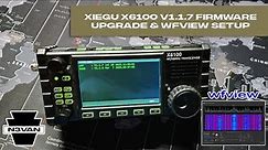 Xiegu X6100 Firmware Upgrade & WFView Setup