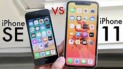 iPhone 11 Vs iPhone SE! (Should You Upgrade?) (Comparison)