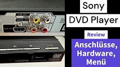 Review: Sony DVD Player DVP-SR760H / CD-Player mit HDMI und USB.