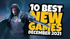 10 Best NEW PC Games To Play In December 2021