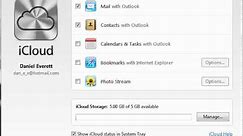 iCloud Setup with Microsoft Outlook