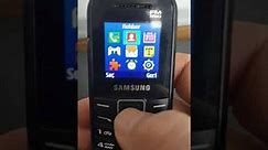 Samsung E1200 E1205 E2200 tek tuş ile hızlı arama / one-touch speed dial