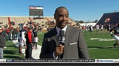 Charles Davis almost gets taken out brought to you by Verizon