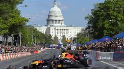Red Bull Formula 1 team turns Washington’s iconic Pennsylvania Ave into a race track