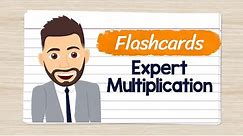 Multiplication Flashcards (Expert) | Elementary Math with Mr. J